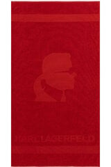 Karl Lagerfeld rantapyyhe punainen 170x95 cm hinta ja tiedot | Karl Lagerfeld Kodintekstiilit | hobbyhall.fi
