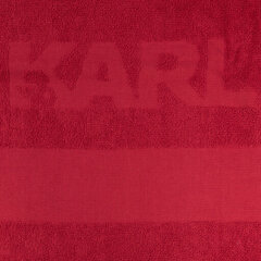 Karl Lagerfeld rantapyyhe punainen 170x95 cm hinta ja tiedot | Karl Lagerfeld Kodintekstiilit | hobbyhall.fi