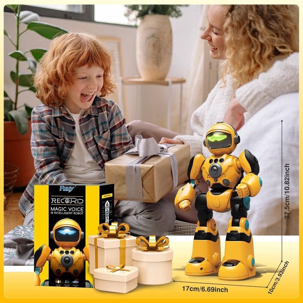 Interaktiivinen kauko-ohjattava robotti Remote Control Robot hinta ja tiedot | Poikien lelut | hobbyhall.fi