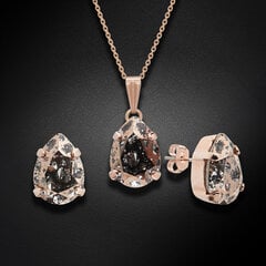 Naisten korusetti Diamond Sky Venus II (Rose Patina) Swarovski kristalleilla DS00S411 hinta ja tiedot | Diamond Sky Jewelry Muoti | hobbyhall.fi