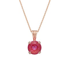 Naisten riipus Juno (Lotus Pink DeLite) Swarovskin kristalleilla DS01K591 hinta ja tiedot | Diamond Sky Jewelry Muoti | hobbyhall.fi