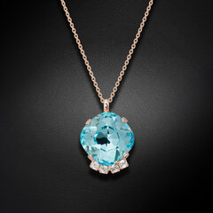 Naisten riipus Crete (Aqua Bohemica) Preciosa kristalleilla DS01K617 hinta ja tiedot | Diamond Sky Jewelry Muoti | hobbyhall.fi