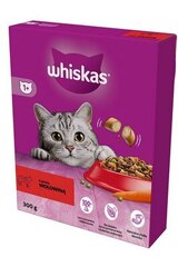 Whiskas naudanliha ja vihannekset, 6x300 g hinta ja tiedot | Kissan kuivaruoka | hobbyhall.fi