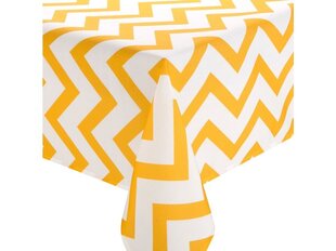 Pöytäliina Ambition Yellow Stripes, 130x160 cm hinta ja tiedot | Pöytäliinat, tabletit ja lautasliinat | hobbyhall.fi