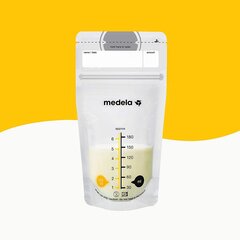 Medela äidinmaidon säilytyspussit, 50 kpl hinta ja tiedot | Medela Lapset | hobbyhall.fi