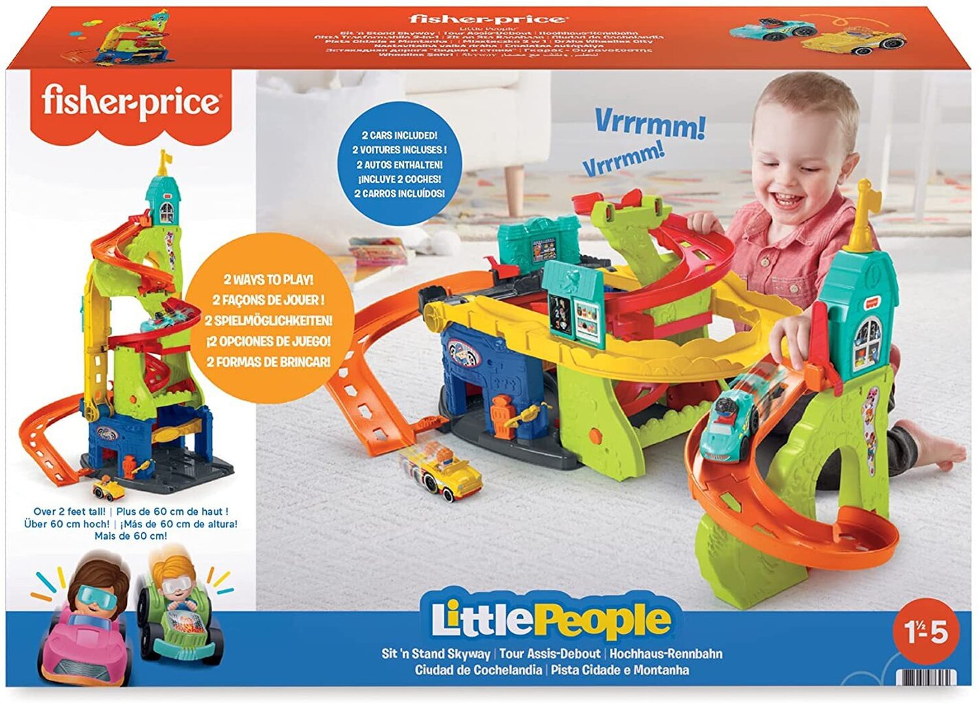 Fisher Price 2-in-1 -leikkisetti hinta ja tiedot | Poikien lelut | hobbyhall.fi