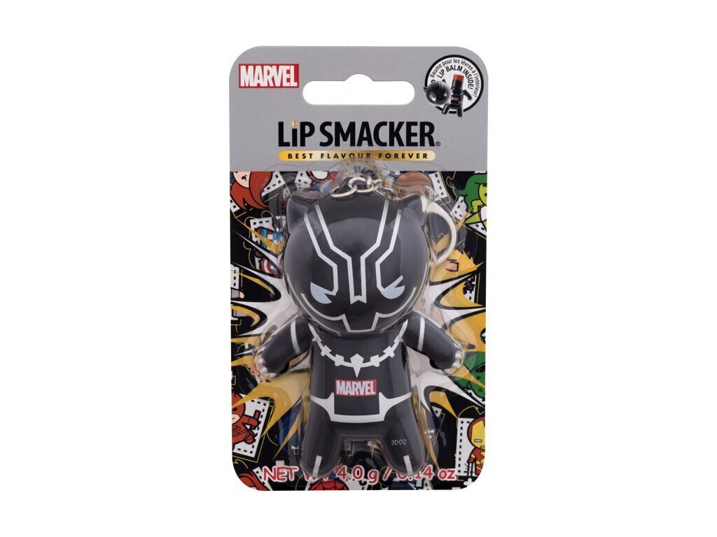 Marvel Lip Smacker Black Panther huulirasva, läpinäkyvä, 4 g hinta ja tiedot | Huulipunat, huulikiillot ja huulirasvat | hobbyhall.fi