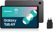 Samsung Galaxy Tab A9 WiFi 4/64GB Graphite SM-X110NZAAEUE hinta ja tiedot | Tabletit | hobbyhall.fi