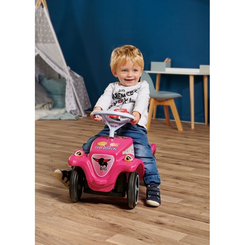 New Bobby Car Candy Rider -potkuauto, vaaleanpunainen hinta ja tiedot | Vauvan lelut | hobbyhall.fi