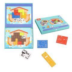 Magneettinen Tetris-palapeli - Nooan arkki hinta ja tiedot | Kehittävät lelut | hobbyhall.fi