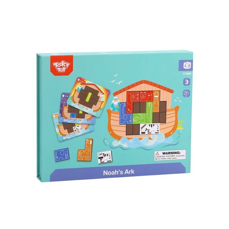 Magneettinen Tetris-palapeli - Nooan arkki hinta ja tiedot | Kehittävät lelut | hobbyhall.fi