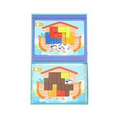 Magneettinen Tetris-palapeli - Nooan arkki hinta ja tiedot | Kehittävät lelut | hobbyhall.fi