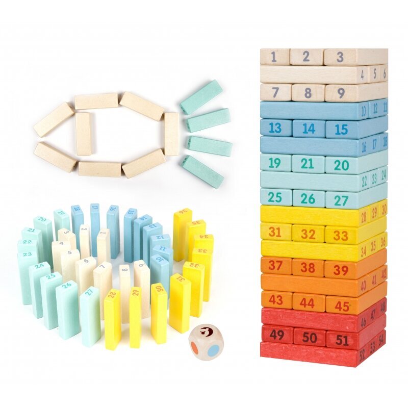 Puinen peli - Jenga hinta ja tiedot | Lautapelit ja älypelit | hobbyhall.fi