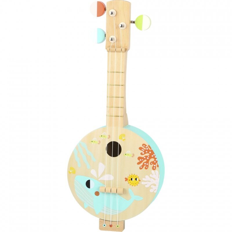 Puinen kitara - banjo Tooky Lelu hinta ja tiedot | Kehittävät lelut | hobbyhall.fi