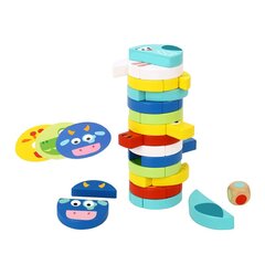 Puinen peli Jenga Eläimet hinta ja tiedot | Kehittävät lelut | hobbyhall.fi