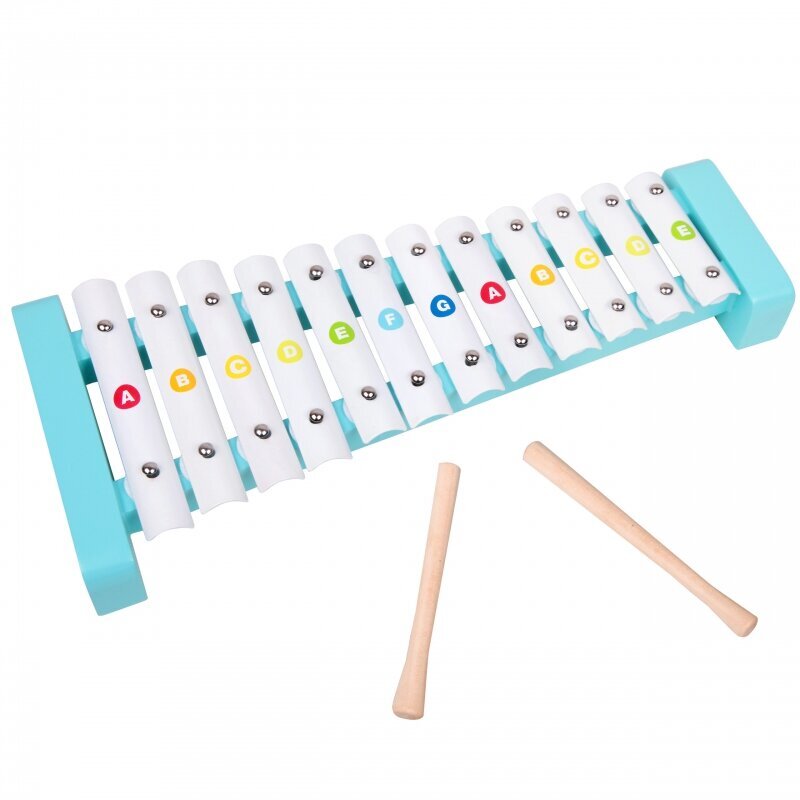 Puinen ksylofoni, 12 ääntä hinta ja tiedot | Kehittävät lelut | hobbyhall.fi
