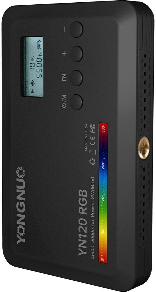 Yongnuo-videovalo LED YN120 RGB WB hinta ja tiedot | Kameran suotimet | hobbyhall.fi