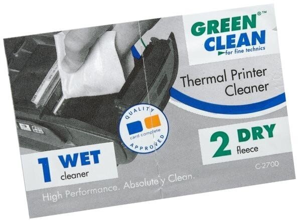 Green Clean Thermal Printer Cleaner C-2700 hinta ja tiedot | Siivoustarvikkeet | hobbyhall.fi