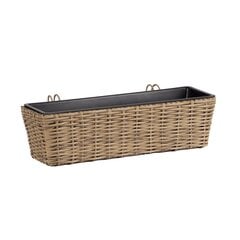 Parvekelaatikko WICKER hinta ja tiedot | Kukkaruukut | hobbyhall.fi