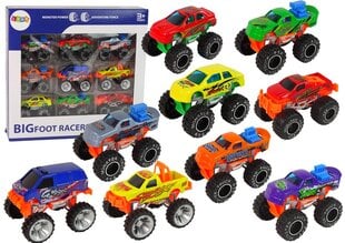 Monster Truck -ajoneuvosarja 9 kpl. hinta ja tiedot | Poikien lelut | hobbyhall.fi