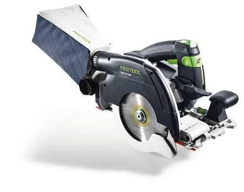 Festool Akkukäsipyörösaha HKC 55 EB-Basic 576163 hinta ja tiedot | Sahat ja sirkkelit | hobbyhall.fi