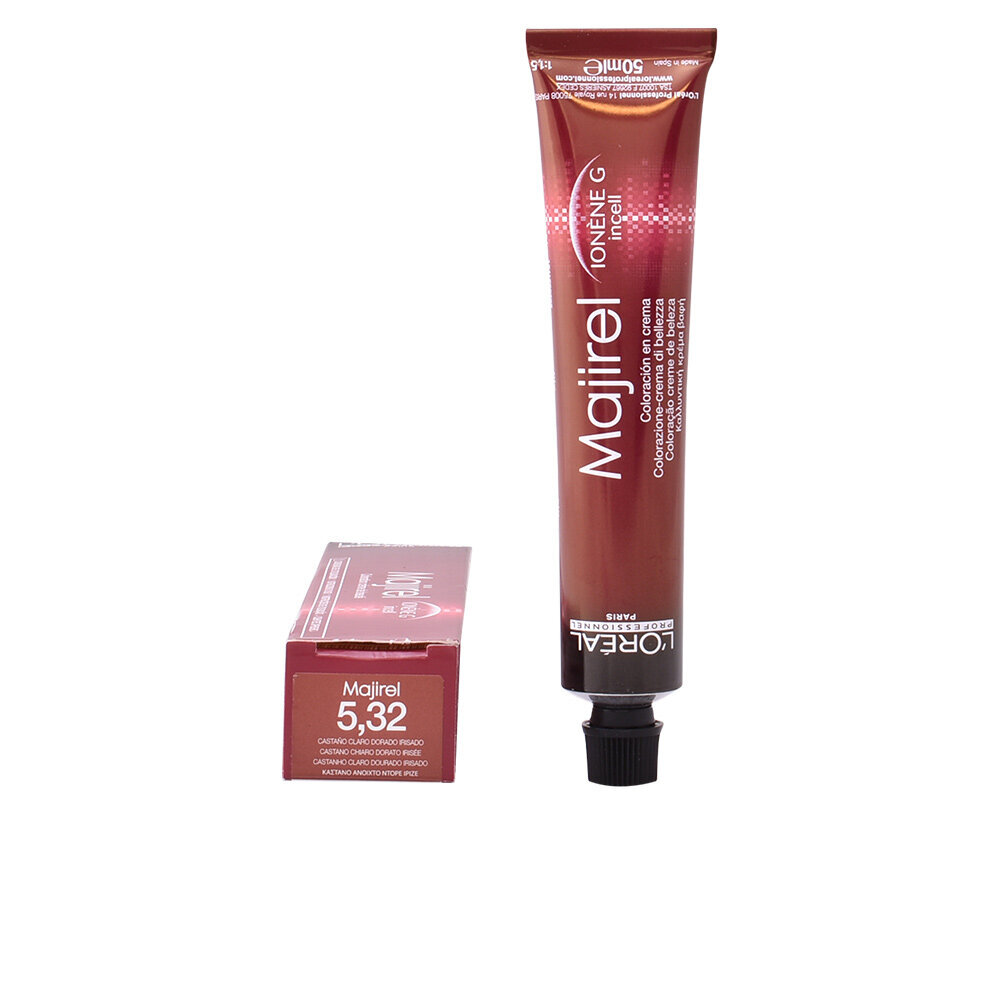 Permanent Colour Creme Majirel N5,32 L'Oreal Expert Professionnel (50 ml) hinta ja tiedot | Hiusvärit | hobbyhall.fi