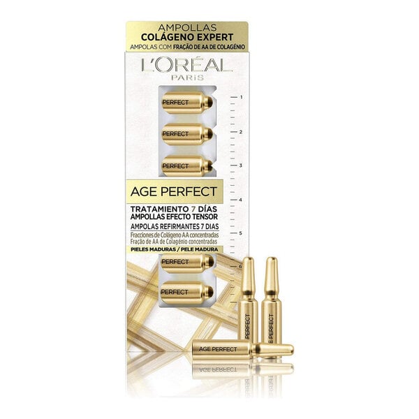 Ampullit kohotusefektillä Age Perfect L'Oreal Make Up (7 uds)