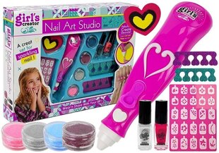 Nail Art Studio kynsien koristelu setti hinta ja tiedot | Girls Creator Kosmetiikka | hobbyhall.fi
