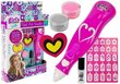 Nail Art Studio Nail Art Studio kynsien koristelu setti glitter annostelijan kanssa hinta ja tiedot | Lasten ja äitiysajan kosmetiikka | hobbyhall.fi