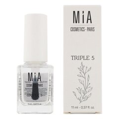 Mía Cosmetics Triple 5 Tratamiento Uñas 11ml hinta ja tiedot | Kynsilakat ja kynsienhoitotuotteet | hobbyhall.fi