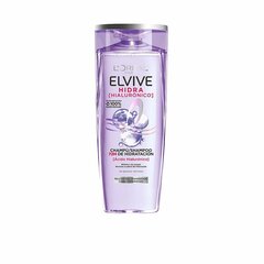 Kosteuttava shampoo L'Oreal Make Up Elvive Hidra Hyaluronihappo (285 ml) hinta ja tiedot | Shampoot | hobbyhall.fi