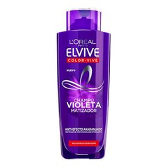 Shampoo värjätyille hiuksille Elvive Color-vive Violeta L'Oreal Make Up (200 ml) hinta ja tiedot | Shampoot | hobbyhall.fi