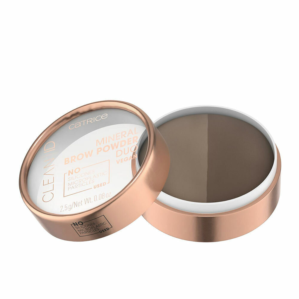 Silmämeikki Catrice Clean ID Mineral Brow Powder Duo 010-light to medium (2,5 g) hinta ja tiedot | Kulmavärit ja kulmakynät | hobbyhall.fi