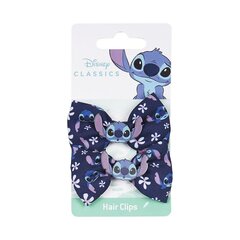 Hair Clips Stitch Sininen Lasso 2 osaa hinta ja tiedot | Hiustarvikkeet | hobbyhall.fi