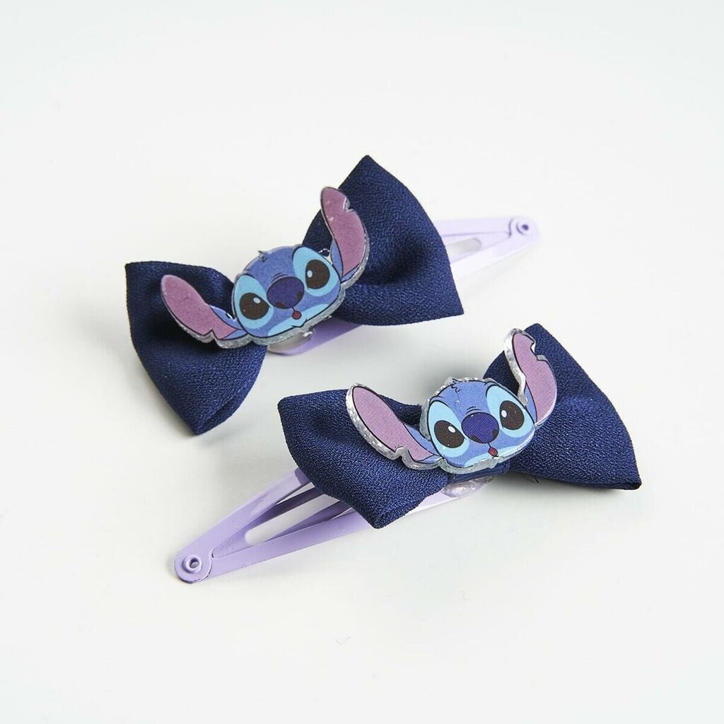 Hair Clips Stitch Purppura Sininen Lasso 2 osaa hinta ja tiedot | Hiustarvikkeet | hobbyhall.fi