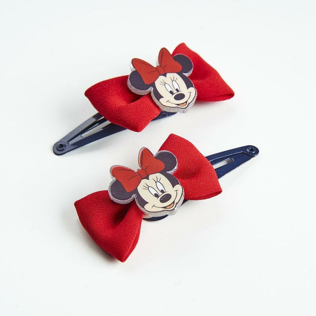 Hair Clips Minnie Mouse Punainen Lasso 2 osaa hinta ja tiedot | Hiustarvikkeet | hobbyhall.fi