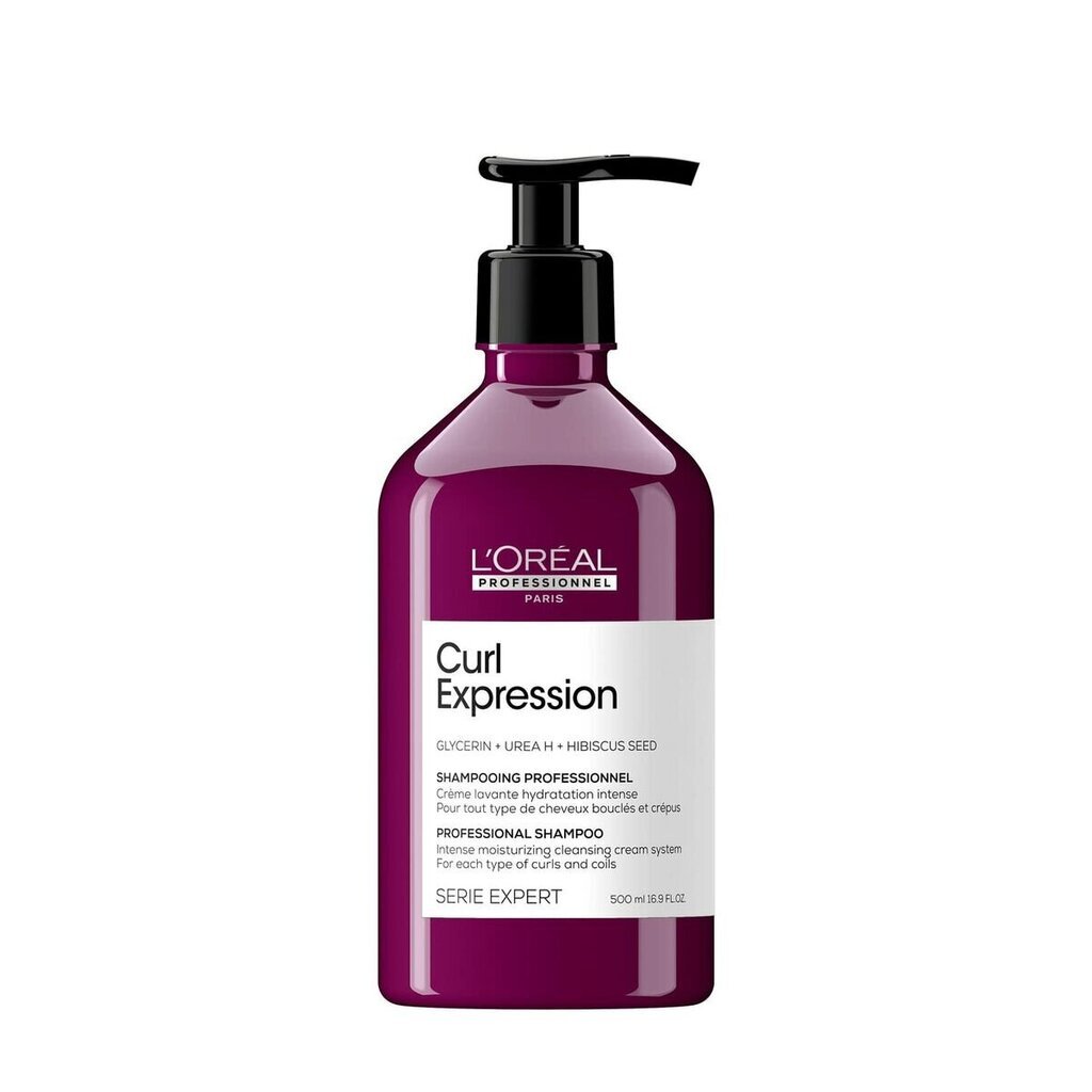 Shampoo kiharille hiuksille L'Oreal Professionnel Paris Expression Kerma Kosteuttaja (500 ml) hinta ja tiedot | Shampoot | hobbyhall.fi