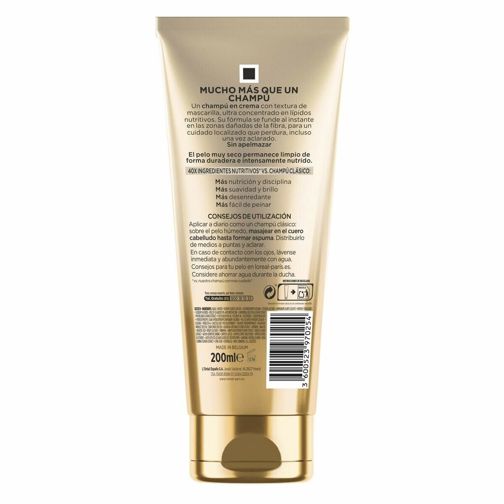 Korjaava shampoo L'Oreal Make Up Elvive Aceite Extraordinario (250 ml) hinta ja tiedot | Shampoot | hobbyhall.fi