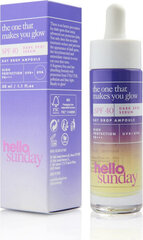 Kasvoseerumi Hello Sunday The One That Makes You Glow Dark Spot SPF 40 (30 ml) hinta ja tiedot | Kasvoöljyt ja seerumit | hobbyhall.fi