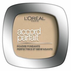 Puuterimeikinpohjustustuote L'Oreal Make Up Accord Parfait Nº 3.R (9 g) hinta ja tiedot | Meikkivoiteet ja puuterit | hobbyhall.fi