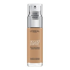 Nestemäinen meikin pohjustusaine L'Oreal Make Up Accord Parfait Nº 7.D/W (30 ml) hinta ja tiedot | Meikkivoiteet ja puuterit | hobbyhall.fi