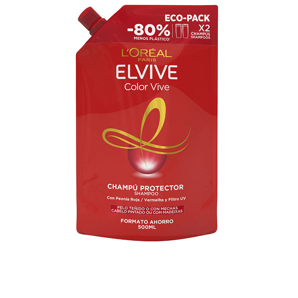 Shampoo L'Oreal Make Up Elvive Vive 500 ml hinta ja tiedot | Shampoot | hobbyhall.fi