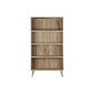 Kirjakauppa DKD Home Decor 100 x 39 x 180 cm Vaaleanruskea Puu MDF hinta ja tiedot | Hyllyt | hobbyhall.fi