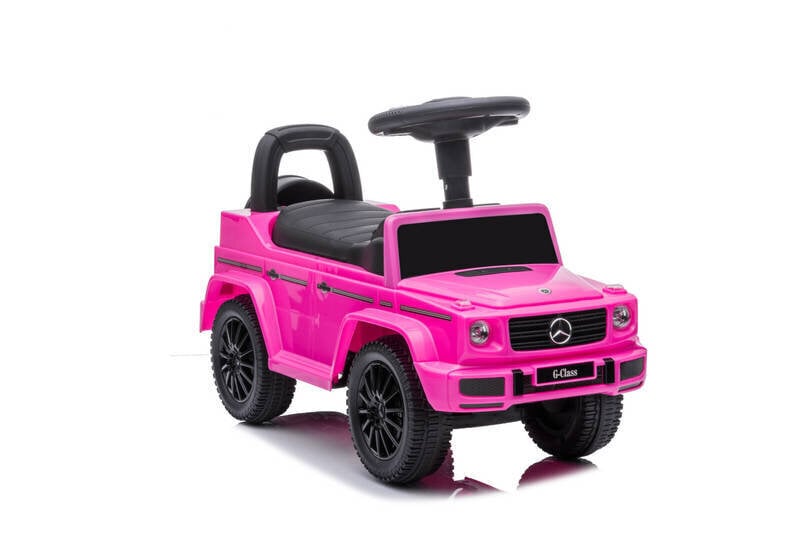 Mercedes Benz G350D -leluauto, vaaleanpunainen hinta ja tiedot | Vauvan lelut | hobbyhall.fi