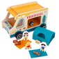 Tooky Toy puinen matkailuauto hinta ja tiedot | Kehittävät lelut | hobbyhall.fi