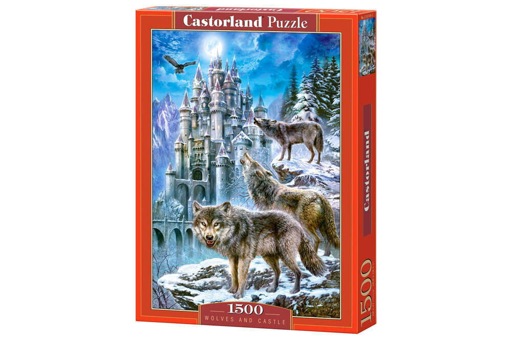 Castorland Wolves and Castle Puzzle, 1500 palaa hinta ja tiedot | Palapelit | hobbyhall.fi