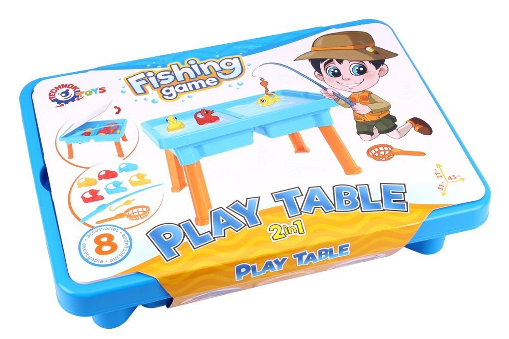 Play Table 2in1 kalastuspöytä hinta ja tiedot | Kehittävät lelut | hobbyhall.fi