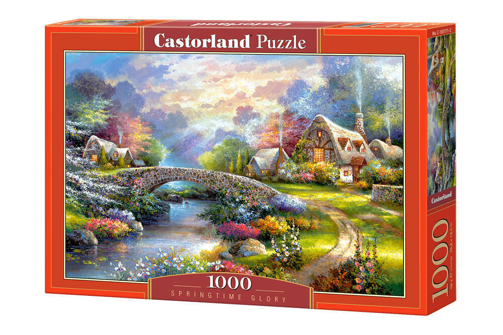 Castorland Springtime Glory palapeli, 1000 palaa hinta ja tiedot | Palapelit | hobbyhall.fi