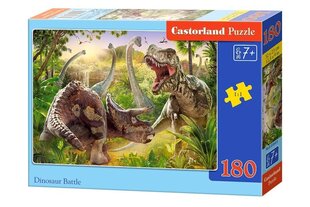 Castorland Dinosaurusten taistelu palapeli, 180 palaa hinta ja tiedot | Palapelit | hobbyhall.fi