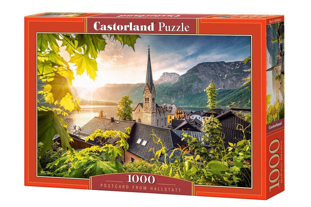 Palapeli Castorland Postikortti Hallstattista, 1000 palaa hinta ja tiedot | Palapelit | hobbyhall.fi